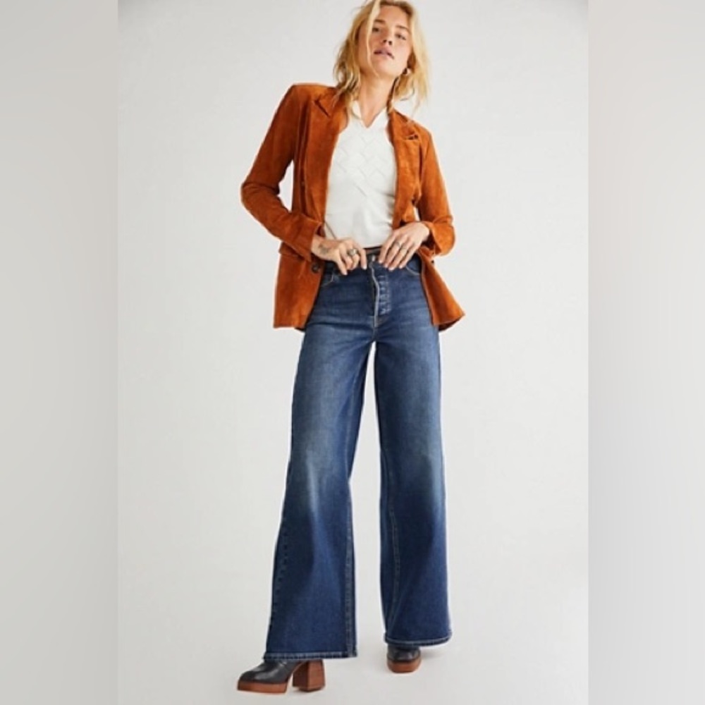 Lee A Line Jeans NWOT sold by Free People